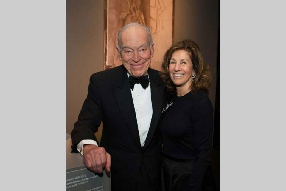 Leonard Lauder and wife Judy at the Metropolitan Museum of Art 