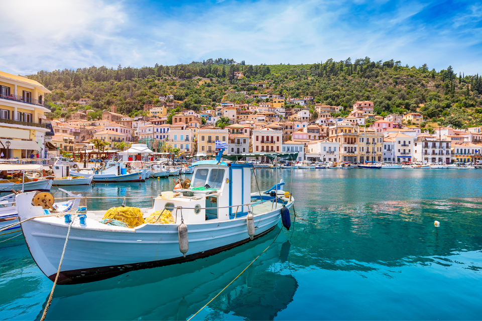 Gytheio, Greece - a peloponnese town known for it's several beaches
