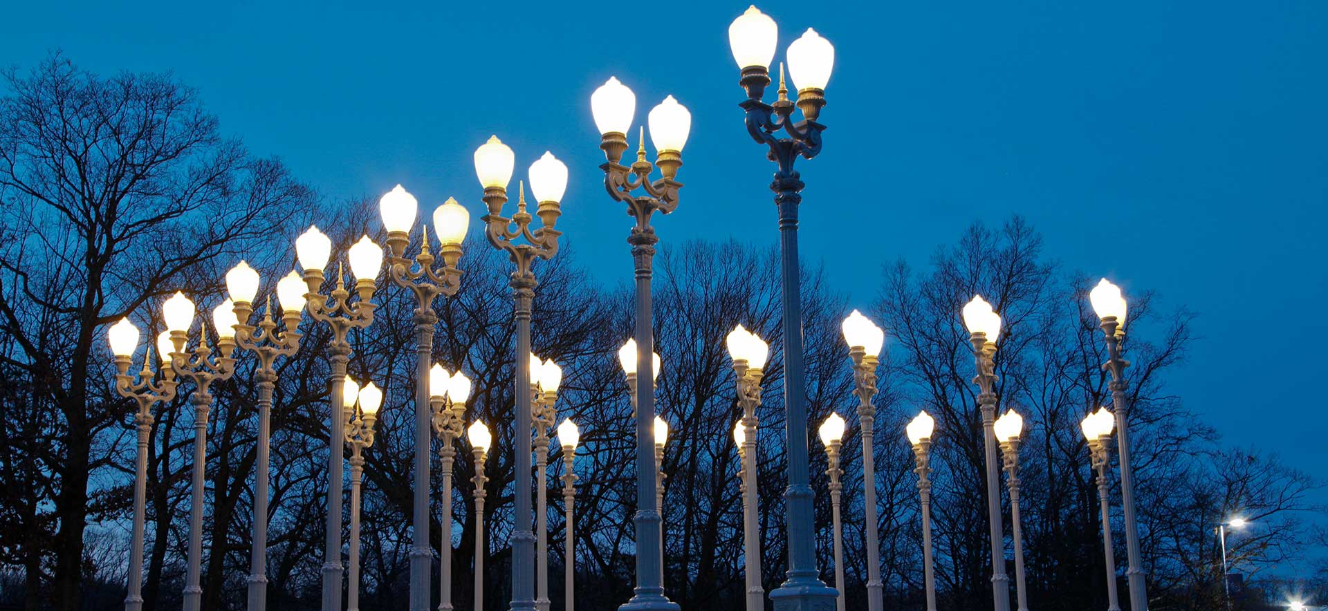 Light of Reason installation on campus
