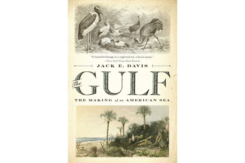 Cover of a book, titled "Gulf: The Making of an American Sea"