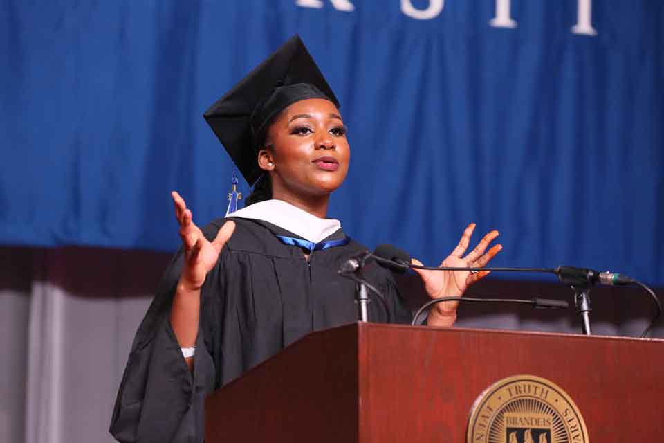 Class of 2021 Graduate Student Speaker Jainaba Gaye