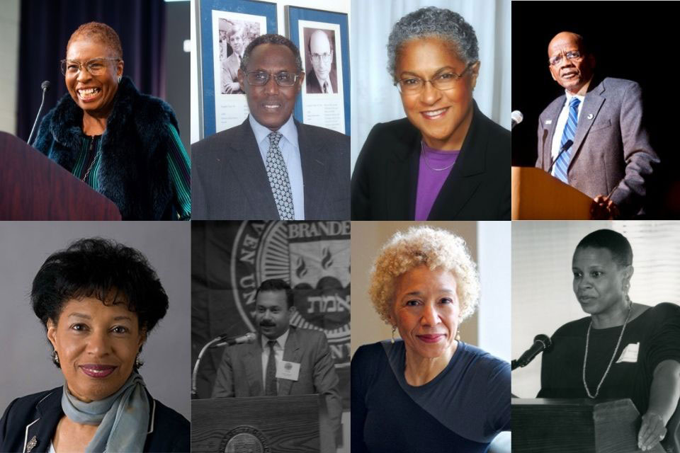 Collage of Black History Month Alumni Achievement Award Winners 