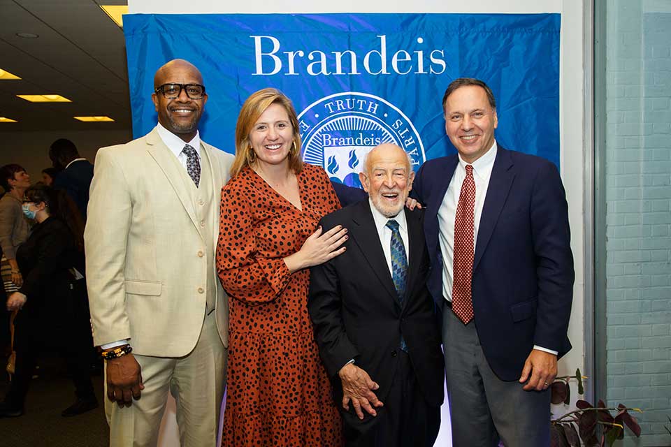 Volunteer Leadership Convocation awardees with Ron Liebowitz