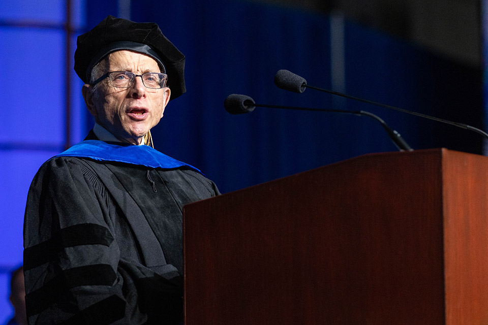 Jonathan Sarna speaks at Commencement