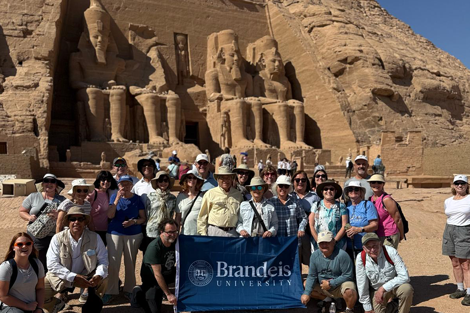 Alumni traveling in Egypt