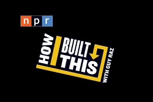 How I Built This with Guy Raz podcast logo.