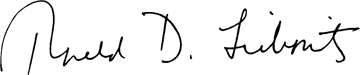 Ronald D. Liebowitz's signature