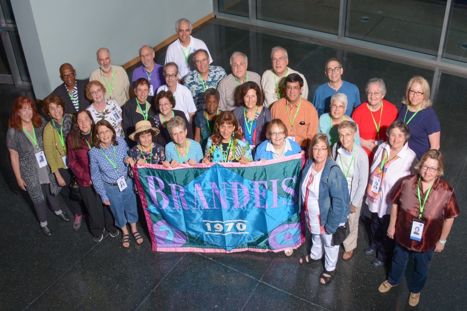 Class of 1970 gathered at their last reunion in 2015.