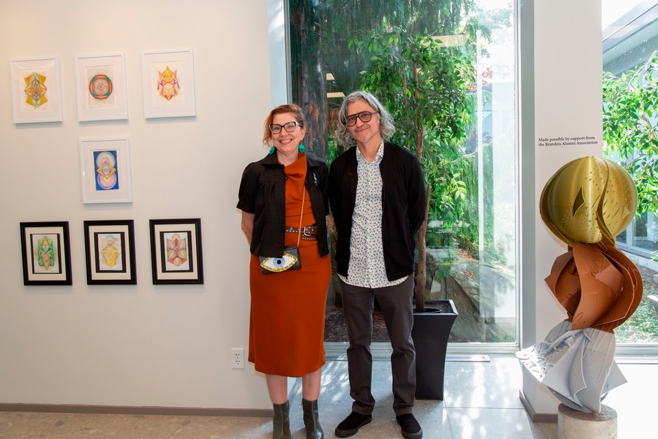 Classmates Artists Bonnie Ashmore '93 and Pedro Barbeito '92