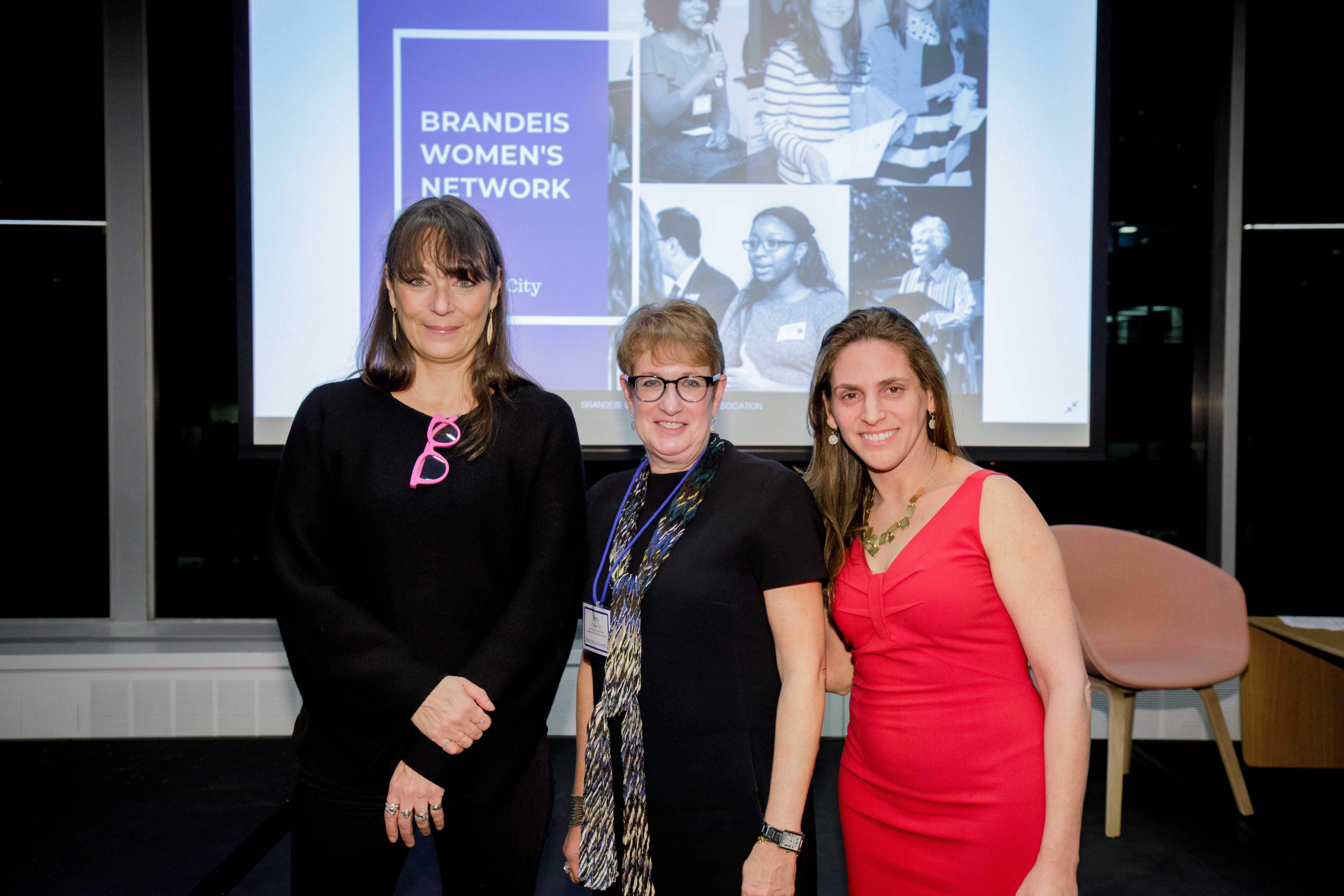 Deborah Bial and Women's Network co-chairs at event