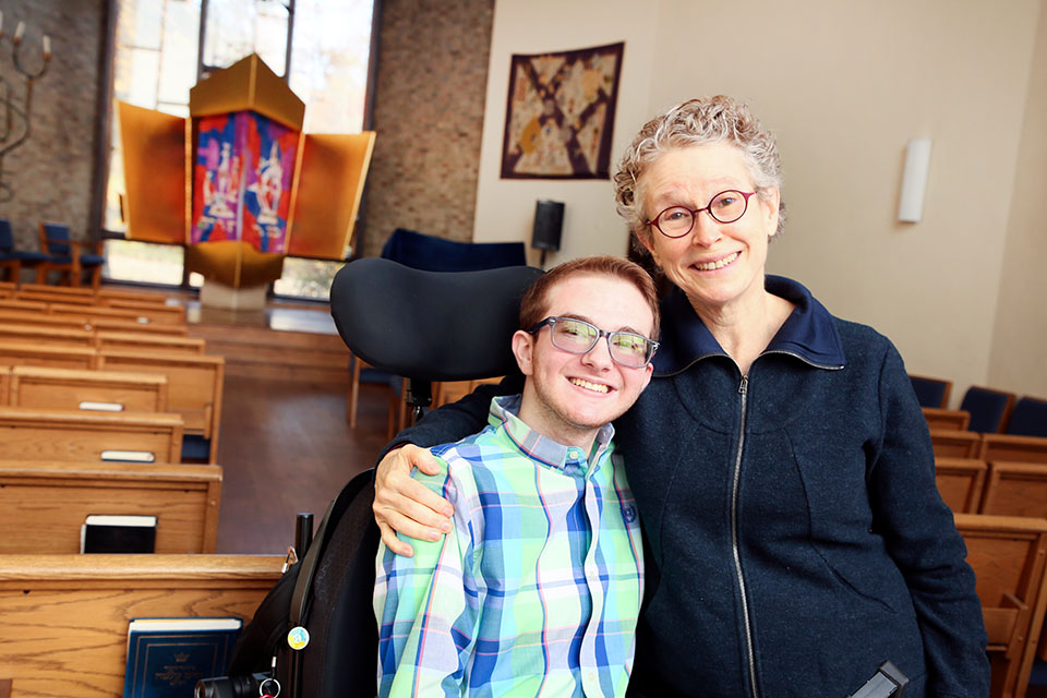 Susan Harris and Spencer Raifman in Berlin Chapel